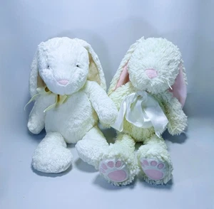 ¡DOS! "Felpa Pottery Barn Kids PBK cervatillo blanco conejo 14"" Pascua" - Imagen 1 de 9