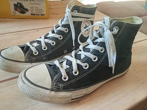 Converse Chuck Taylor,gerne getragen,Gr.39,Schwarz,Girlie-Style,Oldschool,Kult ! - Bild 1 von 6