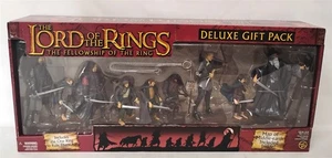 Der Herr der Ringe FOTR Deluxe Geschenkpackung (9) Actionfiguren ToyBiz Neu MIB - Bild 1 von 8