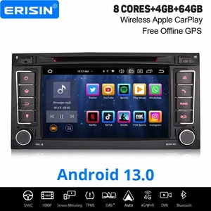 64GB Android 13 DAB+ Autoradio 8-Kern CarPlay 4G Navi Für VW Touareg T5 Multivan - Bild 1 von 18