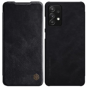 Étui Folio Nillkin Qin Cuir Noir pour Samsung Galaxy A72 4G - Zdjęcie 1 z 12