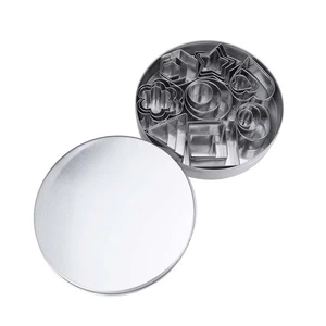 24 Pcs Biscuit Mold Bakeware Mould Stainless Steel Cookie Cutters - Imagen 1 de 12