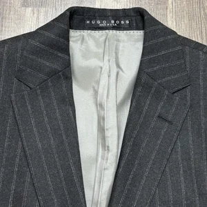 Vintage Hugo Boss Blazer Mens 38S Bertolucci Movie Wool Cashmere Sports Coat - Picture 1 of 17
