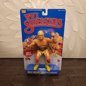 WWE LJN MATTEL SUPERSTARS HULK HOGAN 8" ACTION FIGURE 1980s RETRO NEW - Picture 1 of 2