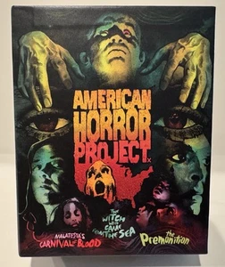 American Horror Project Volume 1 & 2 Box Set 6 Films Blu-Ray Limited Edition - Picture 1 of 20