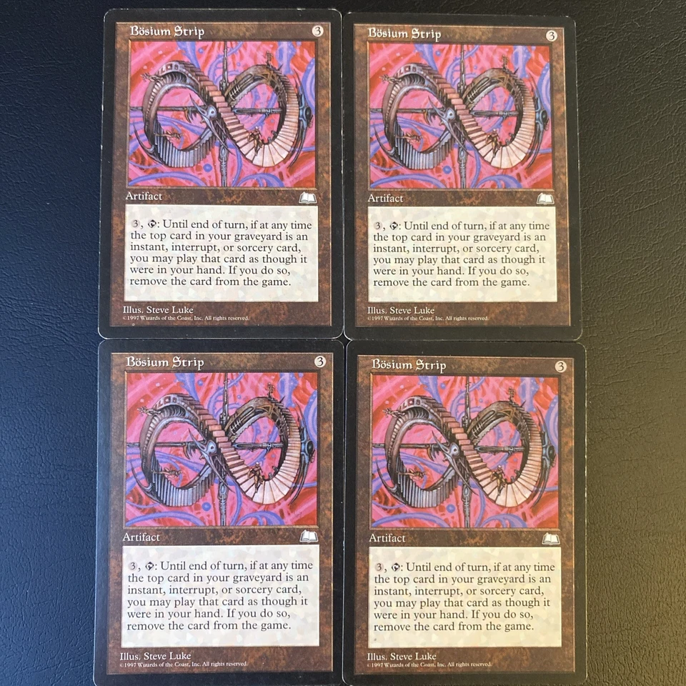 English - MTG Bosium Strip - x4 - Weatherlight - Image 1 of 1