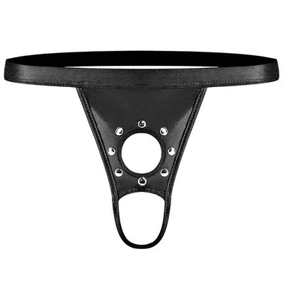 Male Power Fetish Apollo Thong PAK-117 Black - Image 1 of 2