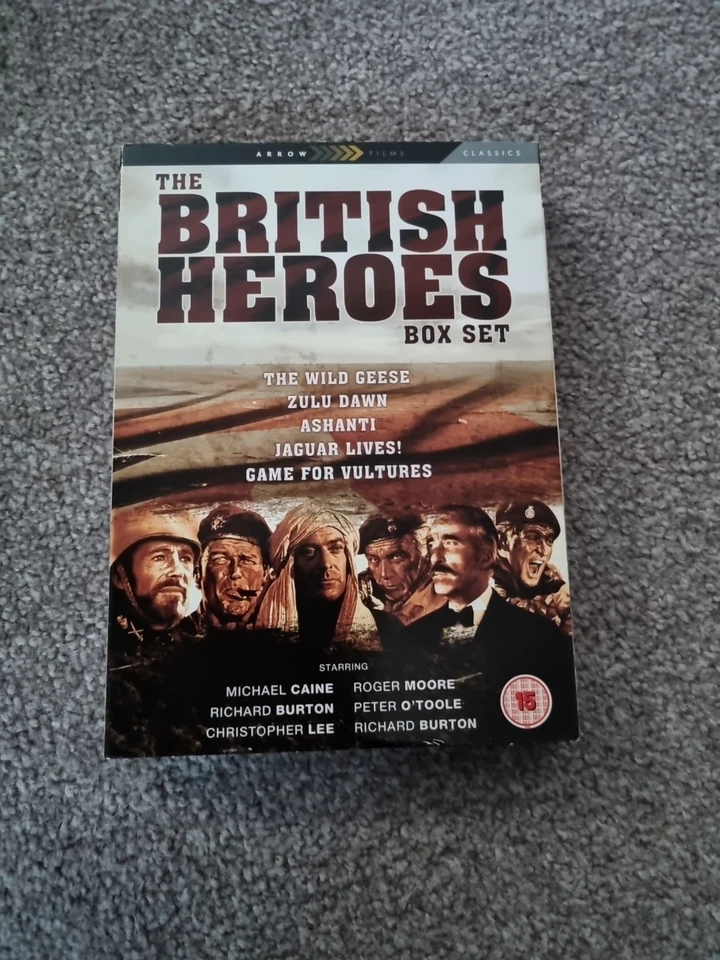 The British Heroes Box Set (Box Set) (DVD, 2009) - Image 1 of 1