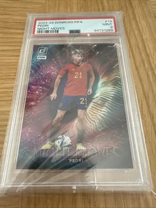 Pedri Night Moves Donruss 2023-2024 Spain Barcelona PSA 9 SSP Case Hit - Picture 1 of 2