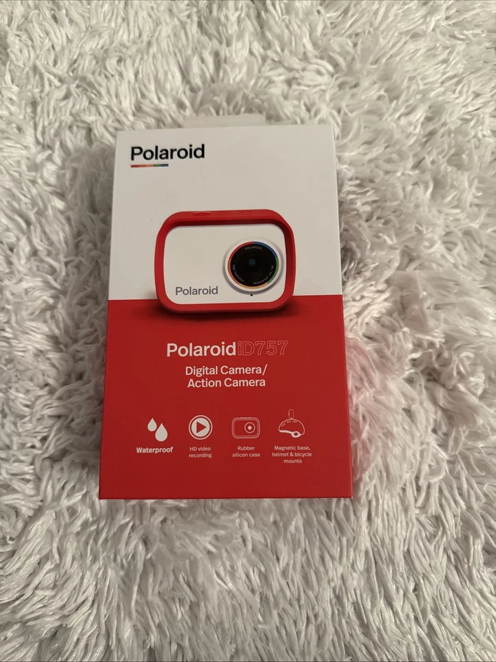 NEW POLAROID ID757 DIGITAL WATERPROOF CAMERA - Image 1 of 3