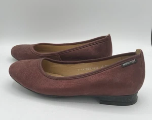 Mephisto Air Relax Women's Nubuck Leather Slip On Flats Brown/Copper Size 7.5 - Picture 1 of 8