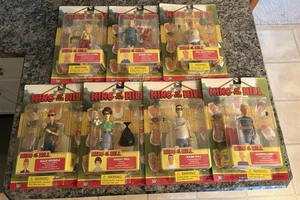 NEU & VERSIEGELT: King of the Hill komplettes Actionfiguren-Set Toycom Vintage RAR - Bild 1 von 15