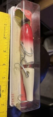3 SEÑUELOS CREEK CHUB DE COLECCIÓN PIKIE ARTICULADOS PROFUNDOS Rojo Blanco Nuevo en Paquete Northern Muskie Walleye Foto 1 de 4
