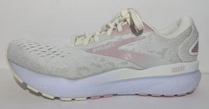Brooks Ghost 16, bianco rosa donna taglia 7 B - Foto 1 di 16