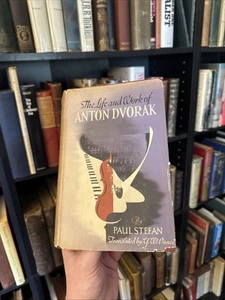 THE LIFE AND WORK OF ANTON DVORAK by Paul Stefan 1941 1st Edition HC/DJ - Picture 1 of 9