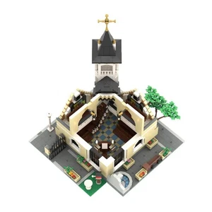 MOC-171047 Kit de construcción de iglesia conmemorativa medieval de San José 3117 piezas - Imagen 1 de 8