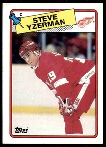 1988-89 Topps #196 Steve Yzerman - Bild 1 von 2