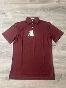 Peter Millar Summer Comfort Crown Sport Men’s Small Polo AOP $145 - Picture 1 of 9