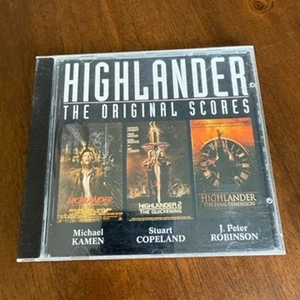 Highlander Original Scores CD Kamen Copeland Robinson Soundtrack Rare OOP - Imagen 1 de 5