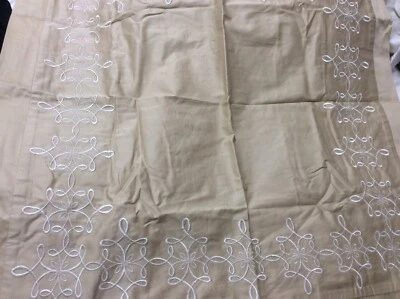martha steward oro bordado (2) euro shams Foto 1 de 4