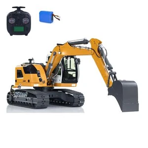 JDM-208 R920 1/14 RC Hydraulikbagger Metall RTR 2Arm Lichter ST8 Radio Batterie - Bild 1 von 24