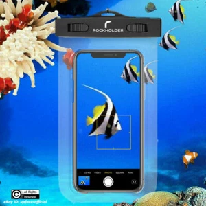 Custodia impermeabile telefono borsa cellulare subacquea Samsung iPhone cover neve antipolvere - Foto 1 di 11