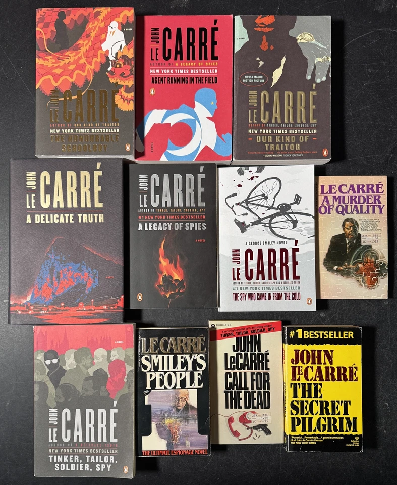 Complete Series Set SMILEY 1-9 John Le Carre Lot 13 Honourable Schoolboy  Foto 1 de 1