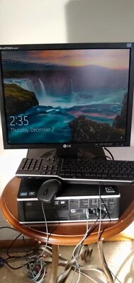 Computer HP i5 500GB HDD, 4GB RAM with monitor LC2000CP - Image 1 of 4