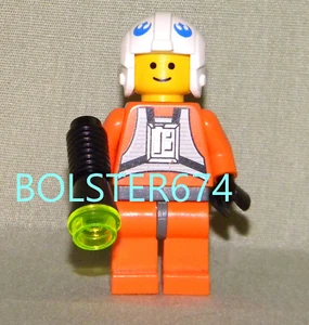 DAK RALTER SNOWSPEEDER PILOT Minifigure LOOSE From 7130 Lego Star Wars 1999 - Picture 1 of 5