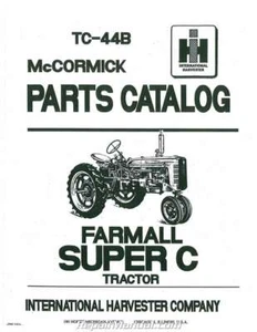 International Harvester Super C Tractor Parts Manual - Picture 1 of 1