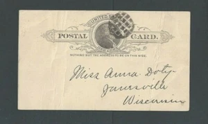 1910 UX9 W/Fancy & Neat Cork Cancel W/Multiple Grids - Picture 1 of 1