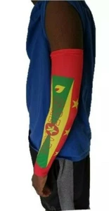 Granada Granadina Brazo Manga Bandera 1 Manga Bloqueador Solar Enfriador Protección Deportes - Imagen 1 de 4