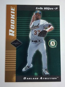 2001 Leaf Limited #278 Erik Hiljus Rookie Card RC /1000 A's