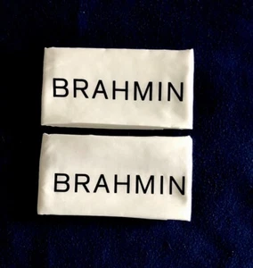2 Stück Brahmin Staubschutzhülle Großbeutel Neu - Bild 1 von 3