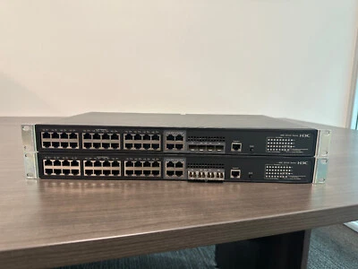 H3C LS-5130S-28P-HPWR-EI Enterprise Switch 10/100/1000 28 Ports POE Stackable - Image 1 of 4