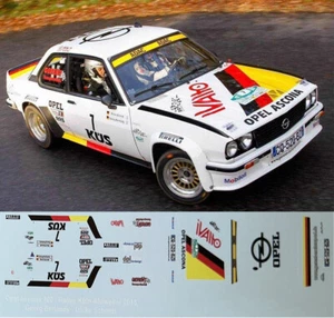 Decalcomania 1:43 - Opel Ascona 400 - Berlandy / Schmitt - Rally Colonia Ahrweiler 2015 - Foto 1 di 1