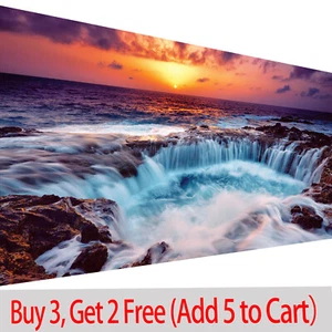 YALKIN 5D Large Diamond Painting Embroidery Cross Craft Stitch Art Secenery Home - Picture 1 of 19