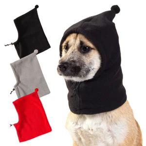 Winter Haustier Mützen Hund Beruhigende Mütze Fleece Warm für kleine und mittelgroße Hunde. - Bild 1 von 21