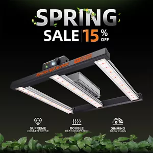 Spider Farmer G1500 LED Grow Light Full Spectrum Cost Effective High Yield Light - Bild 1 von 12