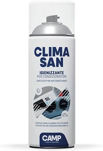 Camp -CLIMASAN IGIENIZZANTE-Climatizzatori, a base alcool, per casa e auto-400ml - Foto 1 di 5
