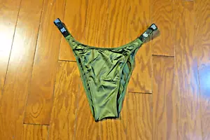 ❤️ S BOMBSHELL VERY SEXY ❤️ Victoria's Secret Satin panties BRAZILIAN RHINESTONE - Picture 1 of 5