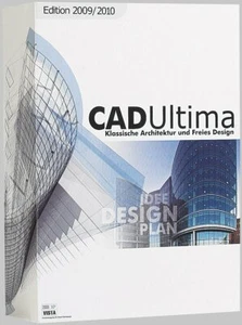CAD Ultima Edition 2009/2010 Klassische Architektur & Freies Design Software Neu - Picture 1 of 2