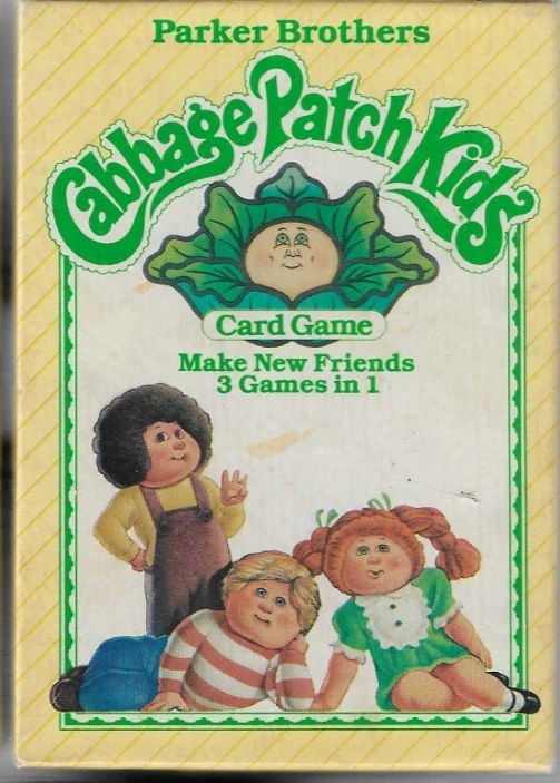 Vintage Cabbage Patch Kids Card Game 1984 Complete 3 Games in 1 - Image 1 of 1