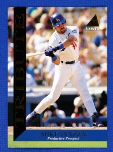 Mike Piazza 5 insert card lot Los Angeles Dodgers-New York Mets - Picture 1 of 10
