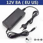 DC Power Adapter Supply Converter Charger 12V 8A Transformer for Camera B14