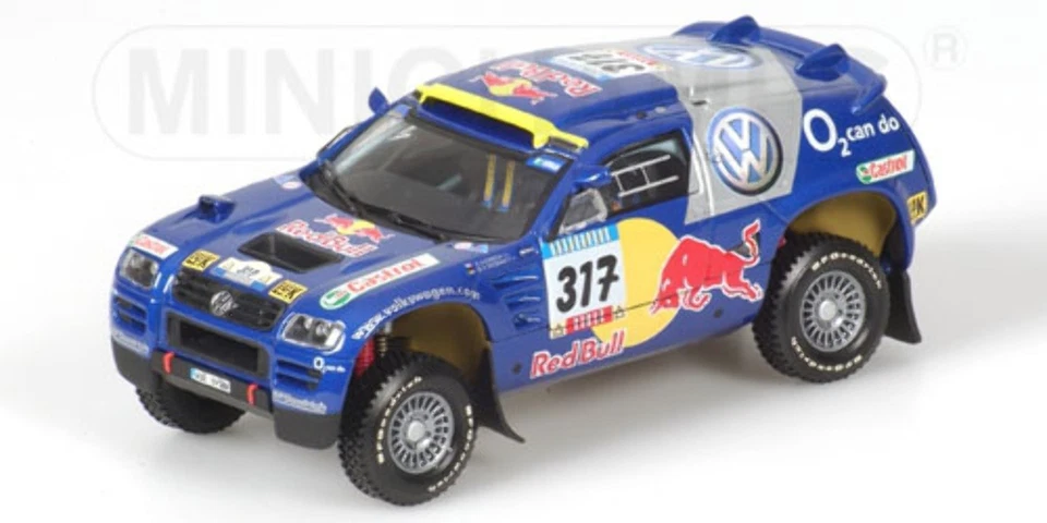 Minichamps 436055317 VOLKSWAGEN TOUAREG DAKAR 2005 R. GORDON 1/43 - Immagine 1 di 1