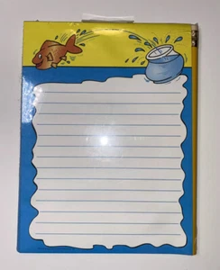Goldfish and Fish Bowl Notepad (Teacher's Friend Publications, 1999) 50 Sheets - Picture 1 of 12
