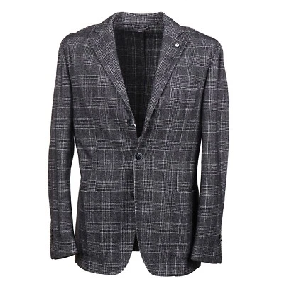 L.B.M. 1911 Slim-Fit Soft Constructed Glen Plaid Sport Coat 40R (Eu 50) - Image 1 of 4