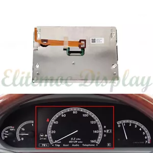 8" Display For Mercedes W221 W216 S500 CL550 S63 CL63 AMG Instrument Cluster - Foto 1 di 4