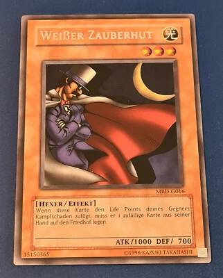 Weißer Zauberhut #MRD-G016 Rare Yu-Gi-Oh Metal Raiders 2002 Deutsch Mint Vintage - Bild 1 von 4